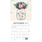 Hopper Studios; Love the Journey | 2027 12 x 24 Inch (Hanging) Monthly Square Wall Calendar | Featuring the Artwork of Jo Moulton | Plastic-Free; Category:Wall Calendars; Image:4